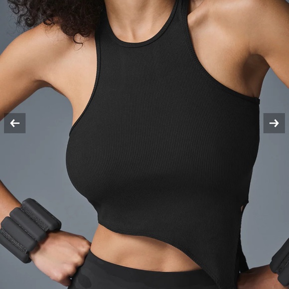 ALO Ribbed Revelation Tank - Picture 4 of 8